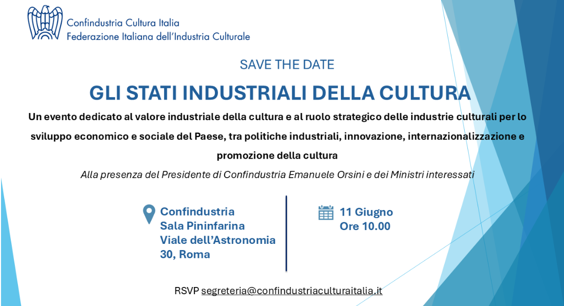 Gli Stati Industriali della Cultura